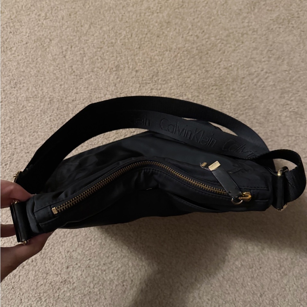 Calvin Klein Black Nylon Shoulder Bag - Picture 4 of 4